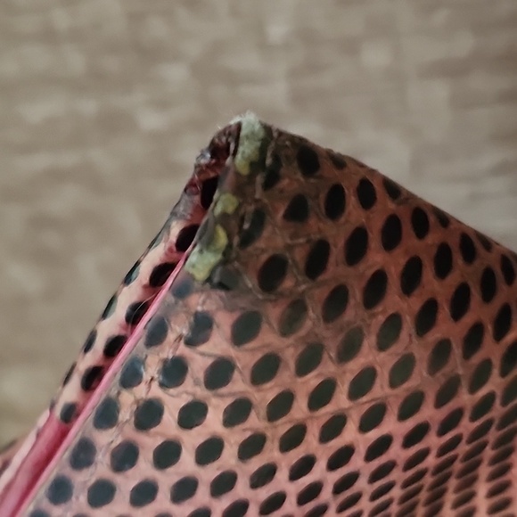 Dolce & Gabbana python convertible clutch/evening bag removable chain - Picture 8 of 17